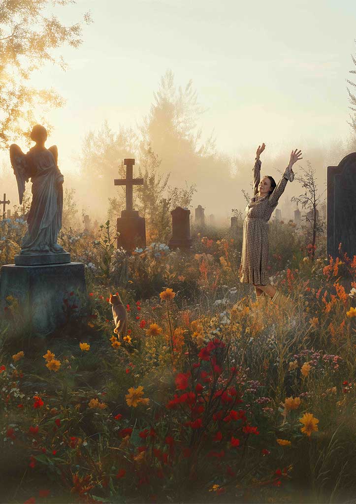 vand til blomster plakatfoto