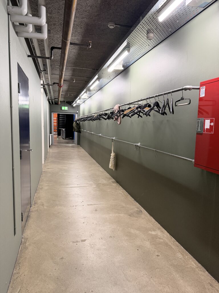 Teater nordkraft - garderobe