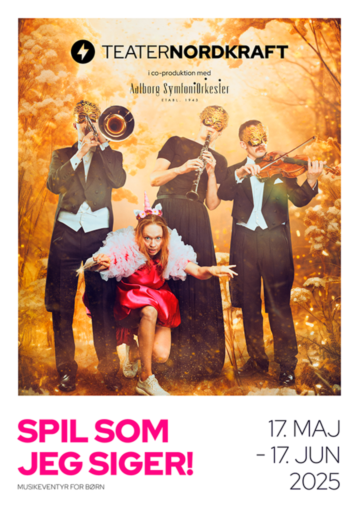 spil som jeg siger plakatfoto med tekst