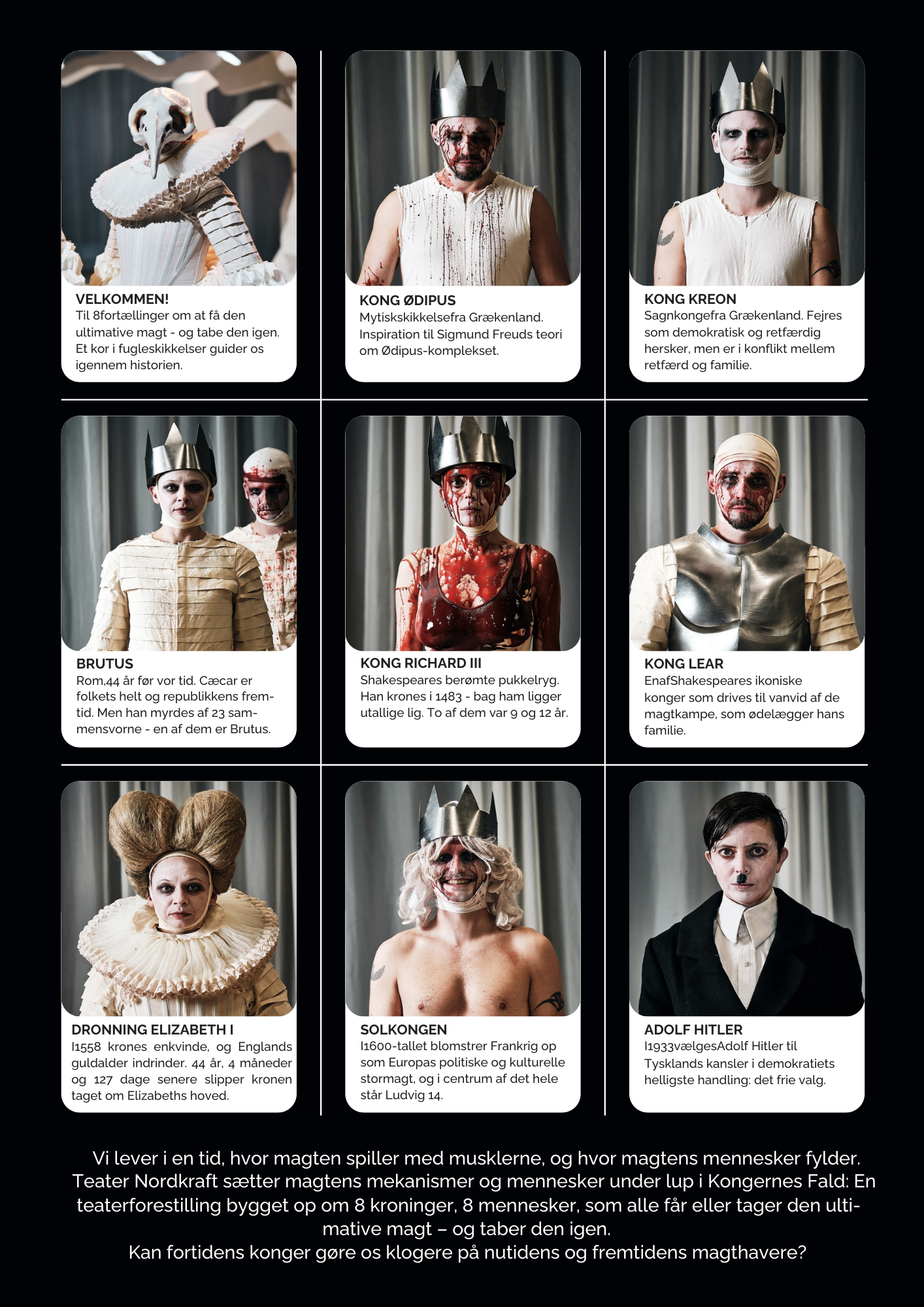 kongernes fald krediteringsliste