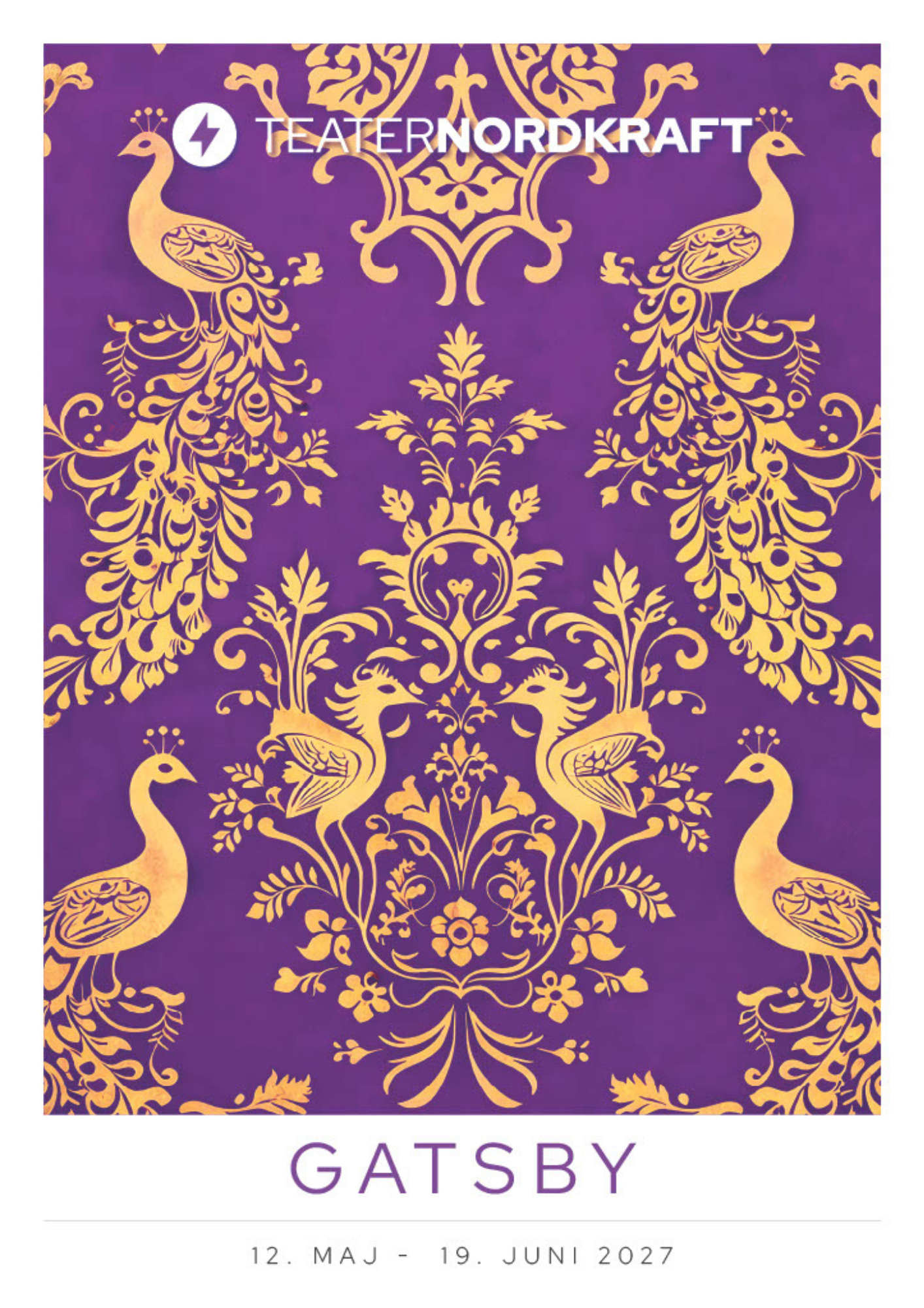 plakat gatsby m. tekst